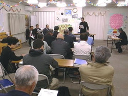4月15日に行われた「浦島地区振興会」設立総会の様子