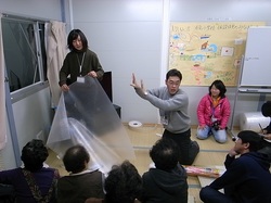 入居者への断熱シートに関する説明会