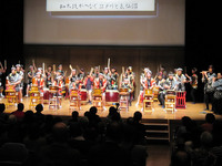 「小々汐打囃子保存会」と「江戸川太鼓」の協演