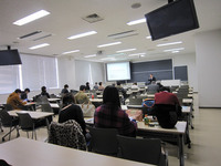中央学院大学での講義（2014年1月14日）