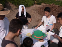 防災集団移転の造成地の見学