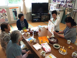 不眠についての健康講話（浦島小学校仮設住宅にて）