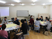 和気あいあいとした雰囲気の中で行われた意見交換の様子（2月18日開催のイベント）