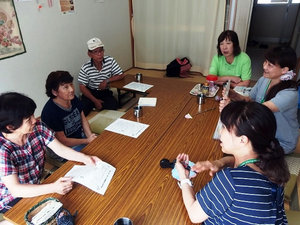 地元支援団体により実施される「いきいき交流会」