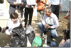 一時帰宅し大事な荷物を持ち帰る