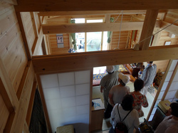 最小限住宅の内側