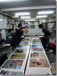 カレンダーで使う写真をセレクト