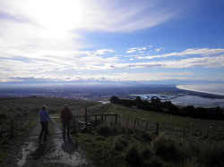 とびっきりの写真（２）ここからクライストチャーチが一望できます。