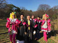 カンボジアに続き、日本のお坊さんも撮影に協力してくれました！