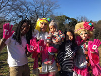 日本に住むコートジボアール人のイベさんと2人の娘さん