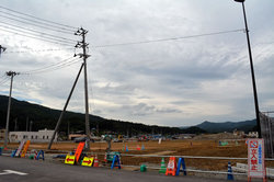 もうすでにかさ上げが終わっている現場
