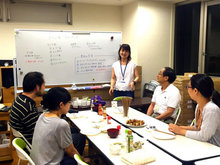 主宰の3人のほか、多くのボランティアさんやスタッフが試食会に参加