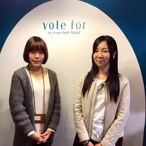 左は丁寧にお店をご案内くださったスタッフのお一人、浦冨さん。お話が本当にステキで、ご紹介いただいたものをどれも手元に置きたくなってしまいました。ありがとうございました...！